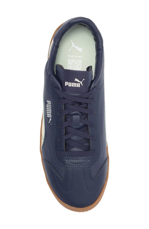 Puma Club 5v5 Sneaker In  Navy-alpine Snow-silver