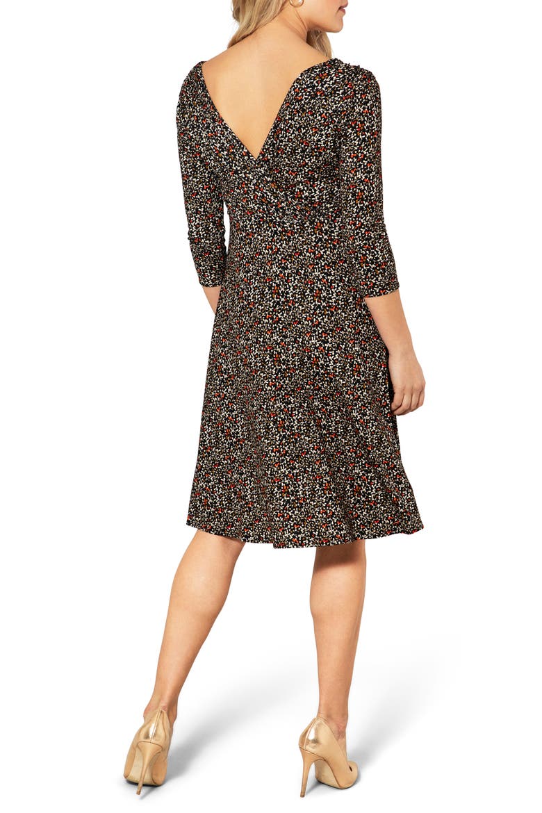 Willow Maternity Dress, Alternate, color, BLACK