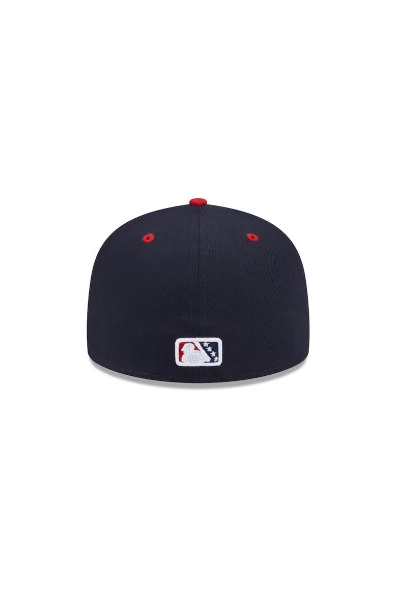 Men's New Era  Navy Portland Sea Dogs Theme Nights 59FIFTY Fitted Hat, Alternate, color, Navy