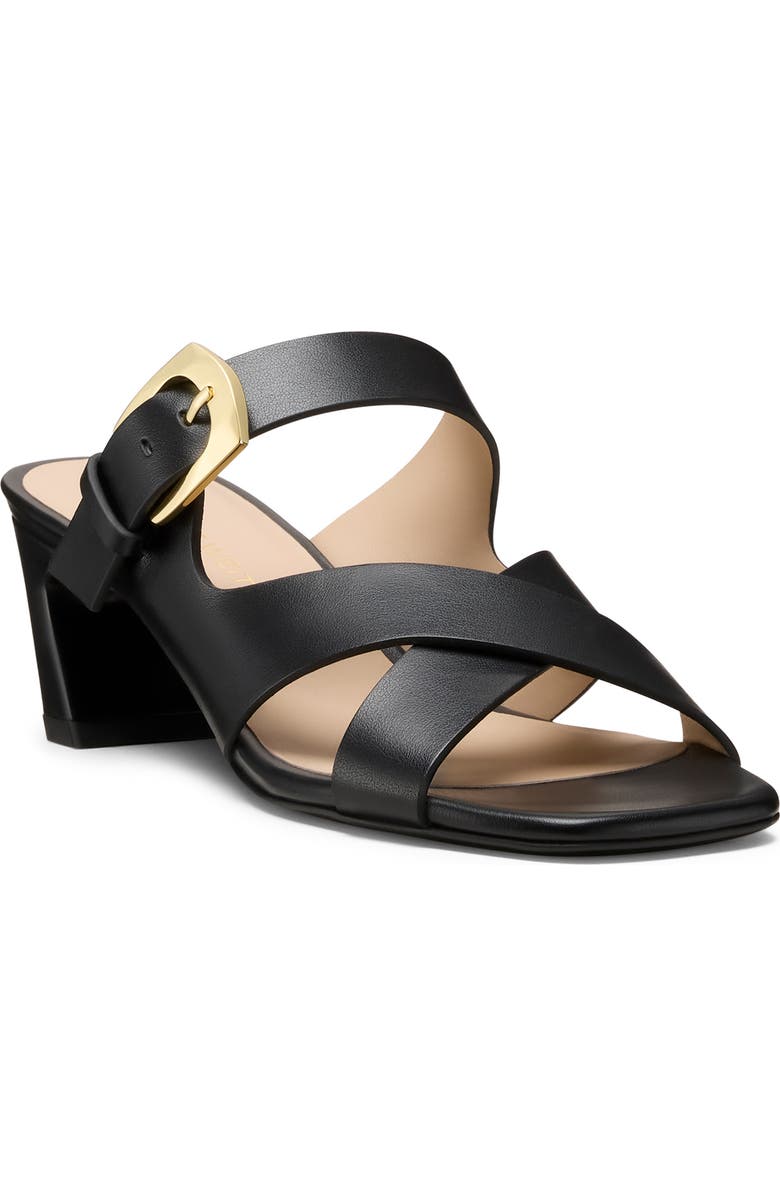 Stuart Weitzman Sai Slide 50, Main, color, Black