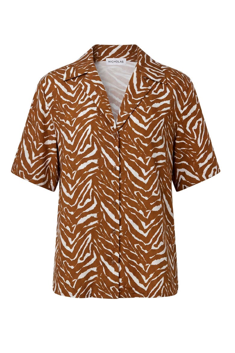 Sonora Shirt, Alternate, color, Abstract Animal