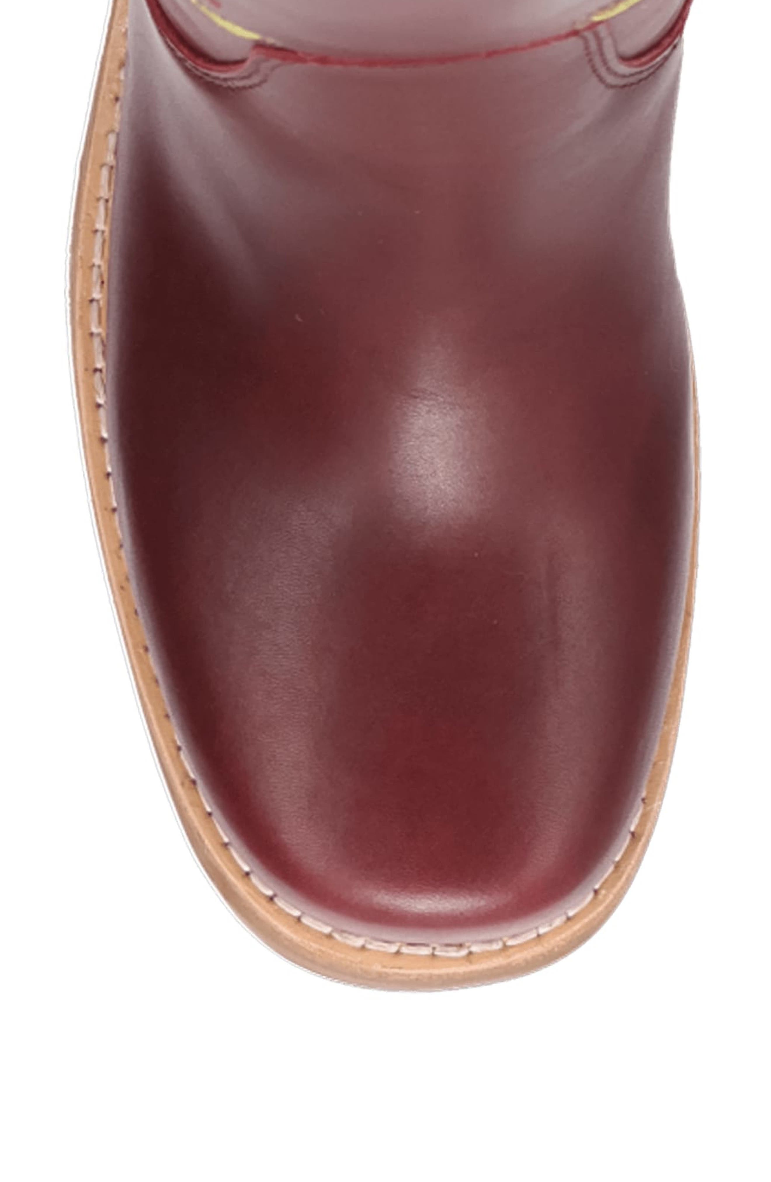 Bloom Embroidered Boot, Alternate, color, MERLOT