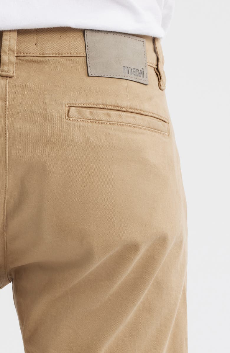 Mavi Jeans Milton Slim Fit Twill Chinos, Alternate, color, Khaki Casual Twill