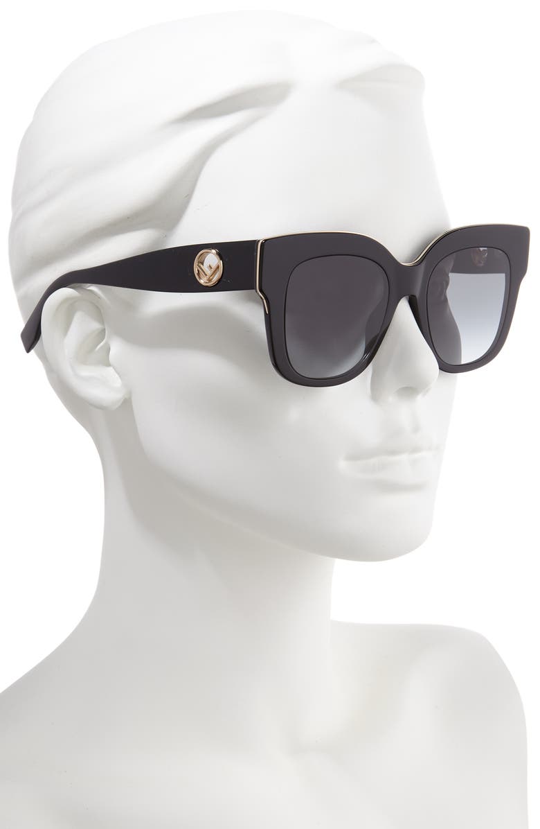 Fendi 51mm Sunglasses, Alternate, color,