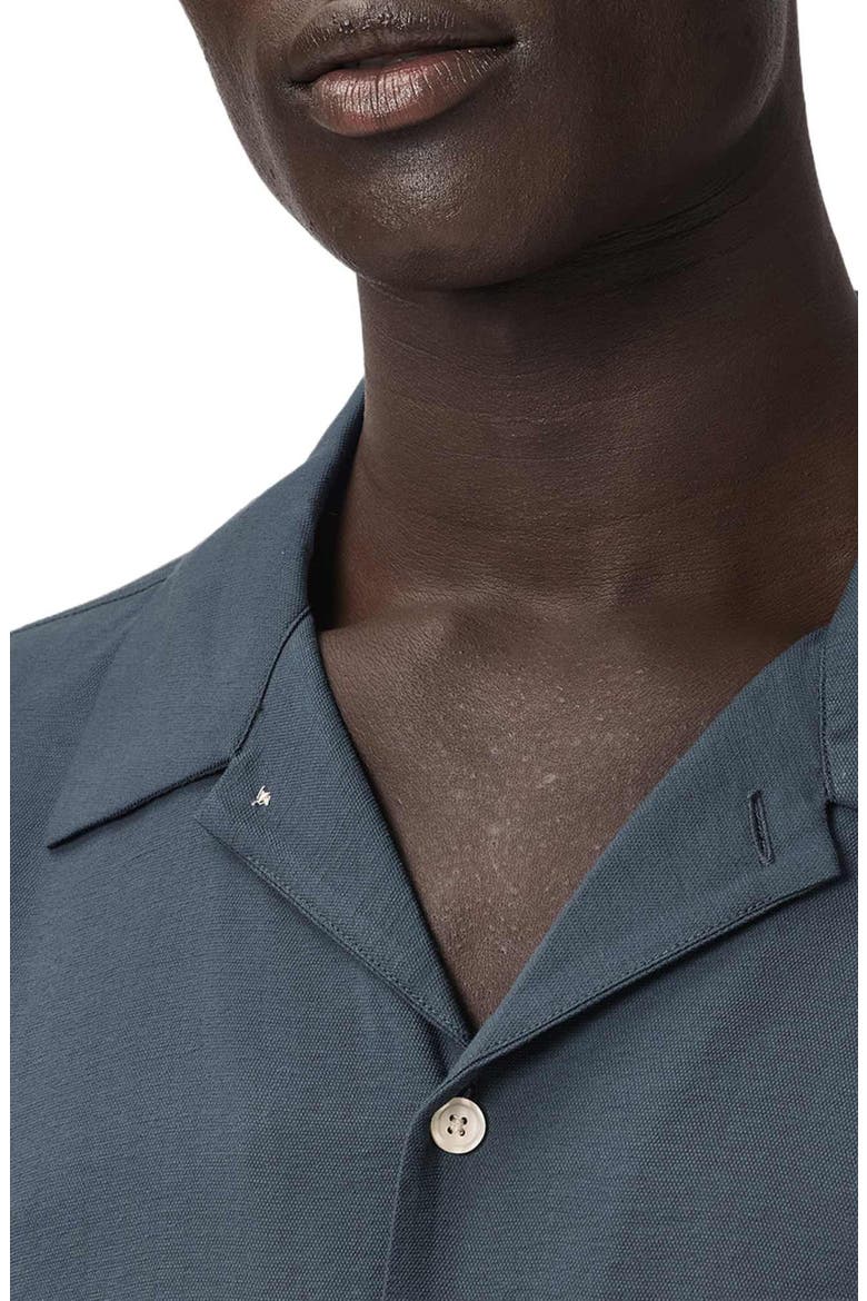 Purley Button-Up Camp Shirt, Alternate, color, CANIS GREY