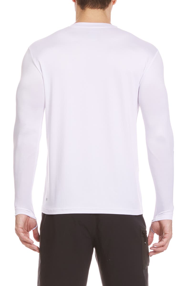 Quiksilver Everyday Surf Long Sleeve Performance Rashguard, Alternate, color, White