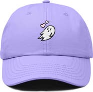 Dalix Heartly Ghost Embroidered Cap