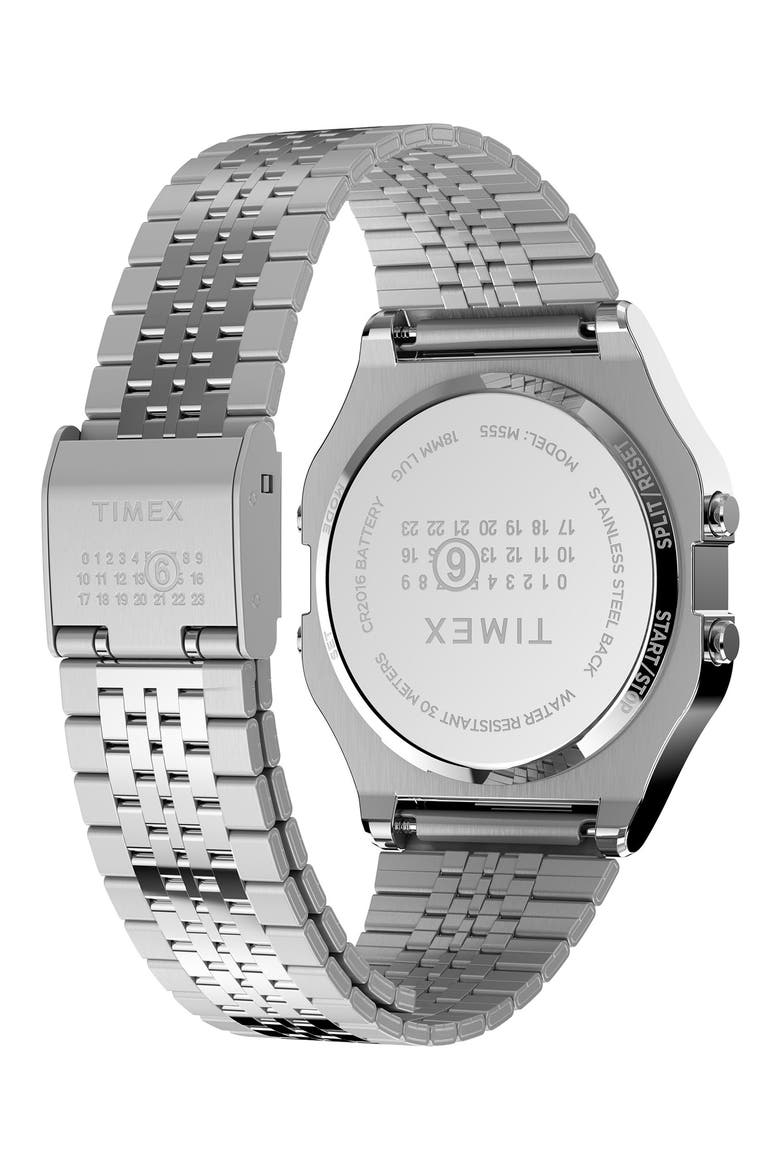 Timex® x MM6 Maison Margiela T80 Digital Chronograph Bracelet