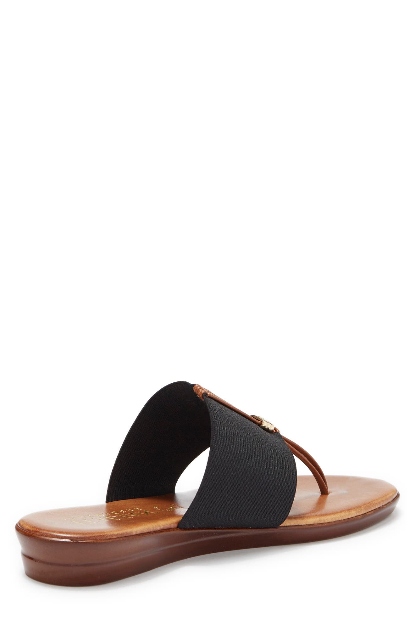 ITALIAN SHOEMAKERS Stretch Banded Thong Sandal, Alternate, color, 