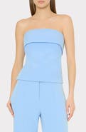 Milly Nash Cady High Waist Wide Leg Pants
