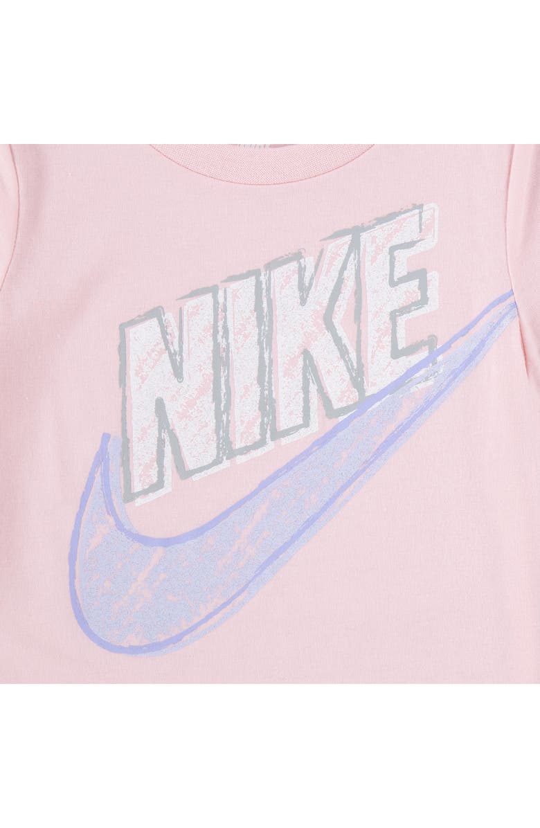 Nike Kids' Swoosh Graphic T-Shirt & Skort Set, Alternate, color, 