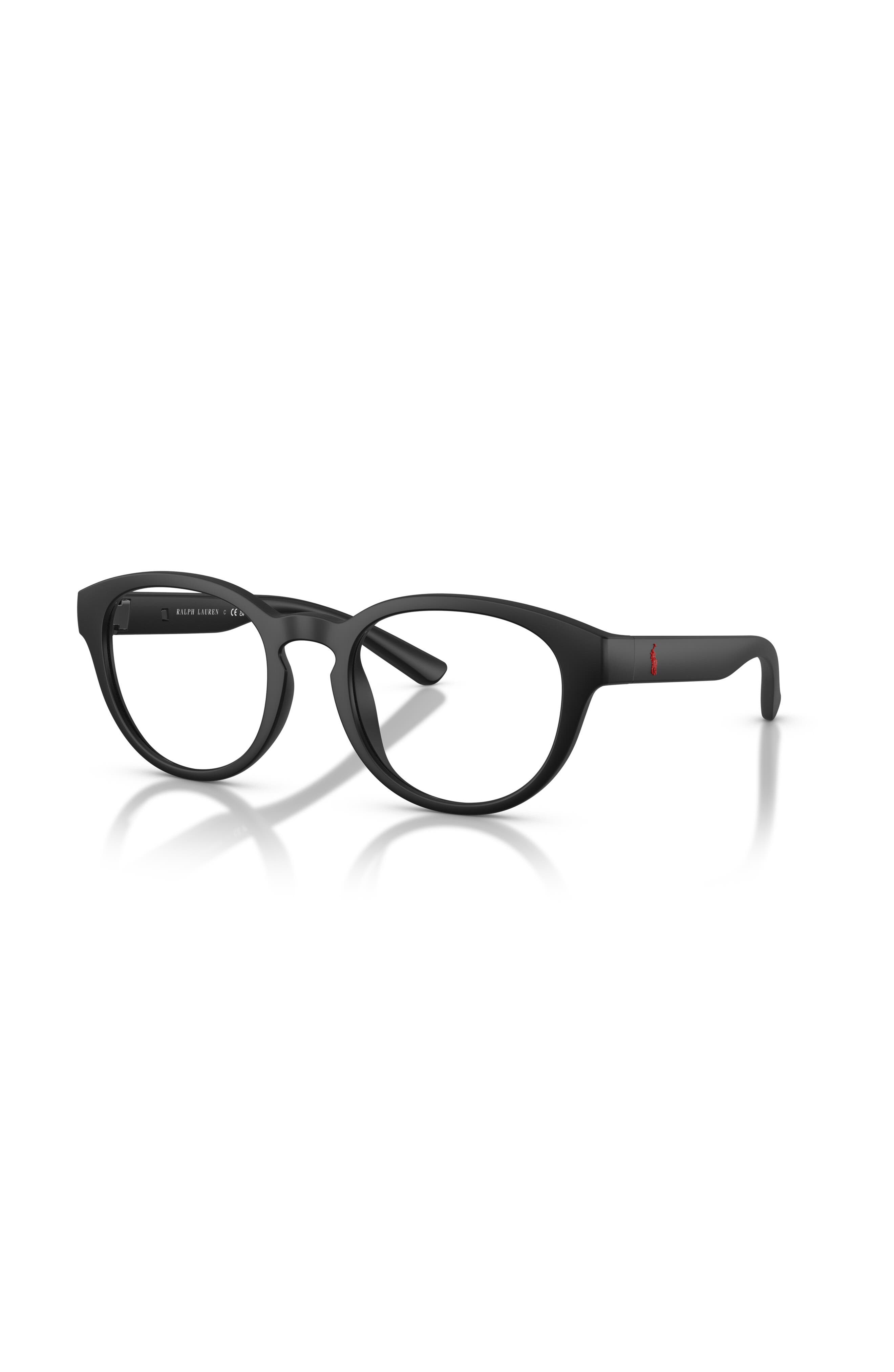 Polo Ralph Lauren 50mm Phantos Optical Glasses In Black