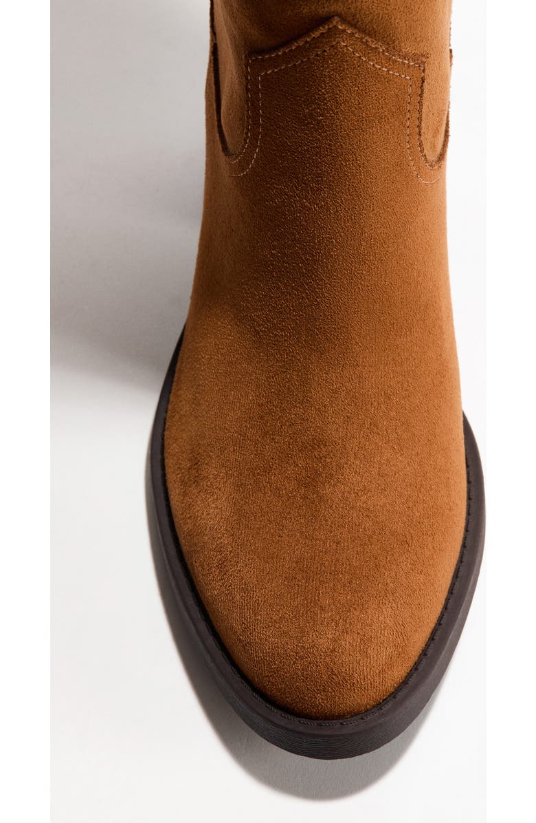 H&M Knee-high Cowboy Boots, Alternate, color, Brown