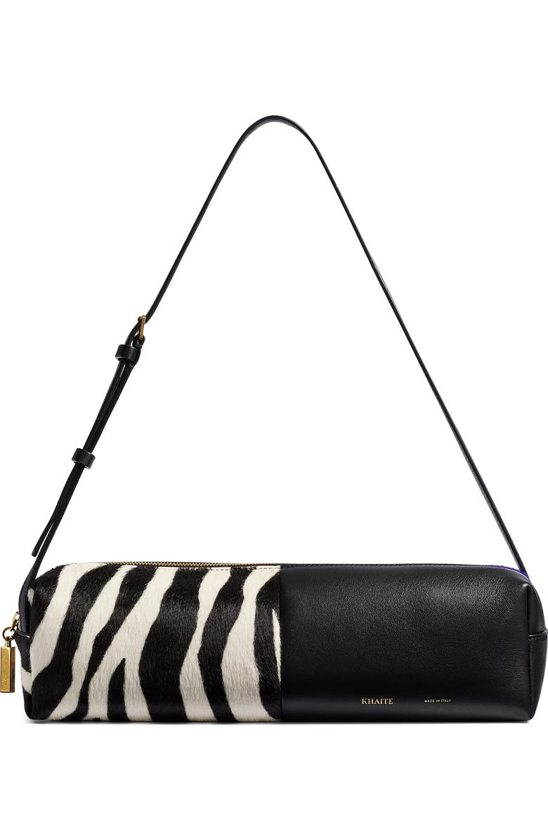 Khaite Kye Leather
Genuine Calf Hair East/West Shoulder Bag, Main, color,