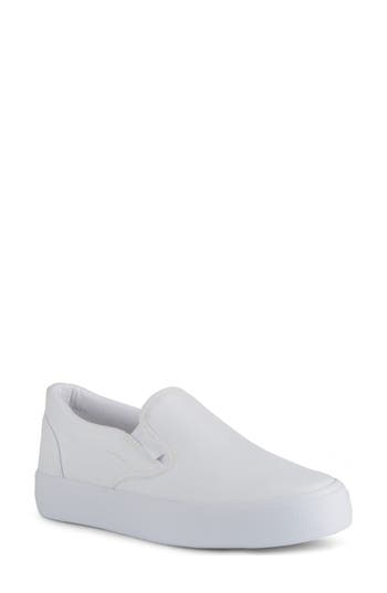 Lugz Clipper Slip-on Sneaker In White
