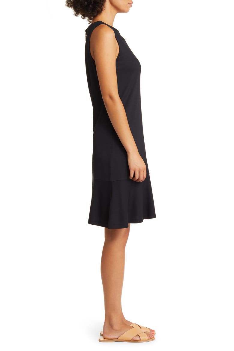 Darcy Sleeveless Dress, Alternate, color, BLACK