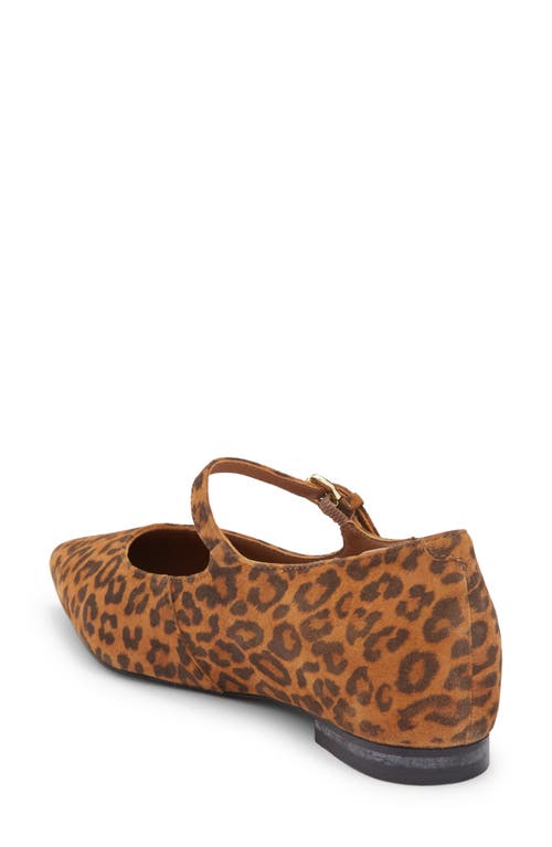 Seychelles Pardon Me Pointed Toe Mary Jane Flat In Brown