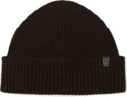 AllSaints Merino Wool Rib Beanie