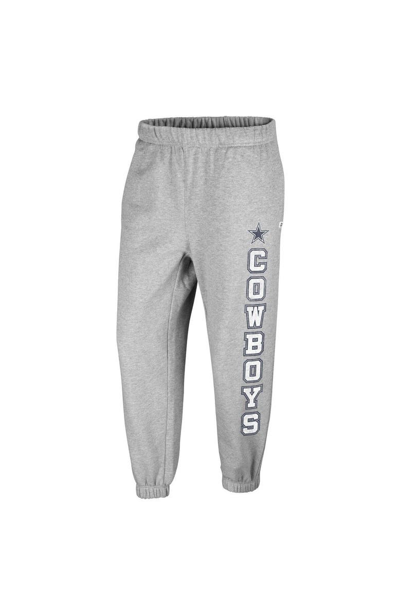 '47 Women's '47 Gray Dallas Cowboys Double Pro Harper Jogger Sweatpants, Alternate, color, 