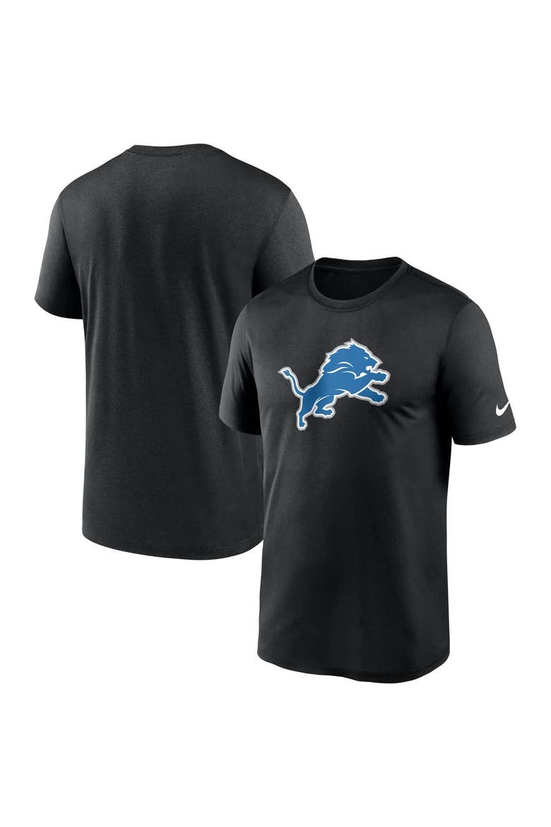 Men's Nike Black Detroit Lions Primetime Legend Dri-FIT T-Shirt, Main, color, Black