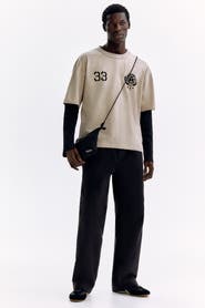 H&M Printed Loose Fit T-shirt