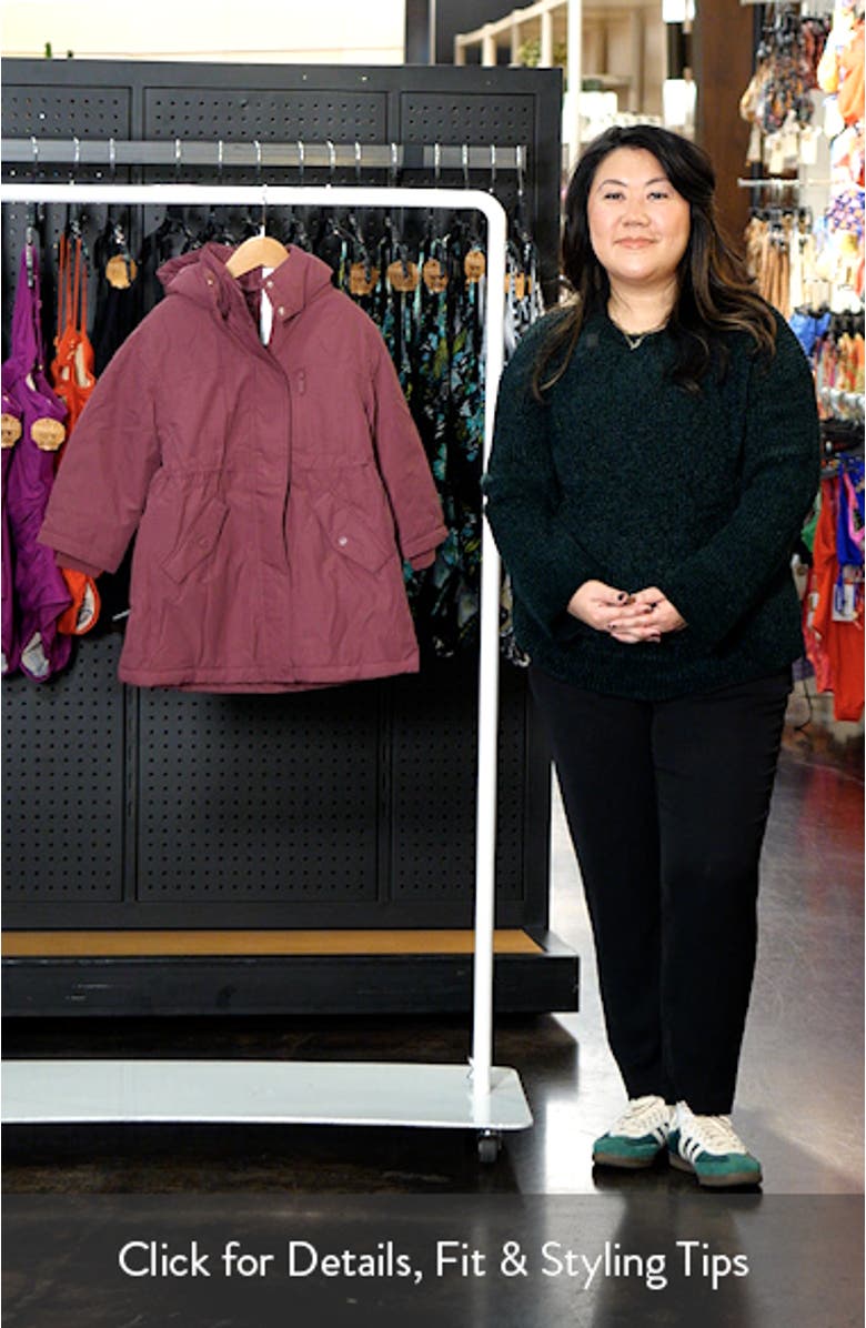 Kids' Midweight Waterproof Hooded Jacket, sales video thumbnail