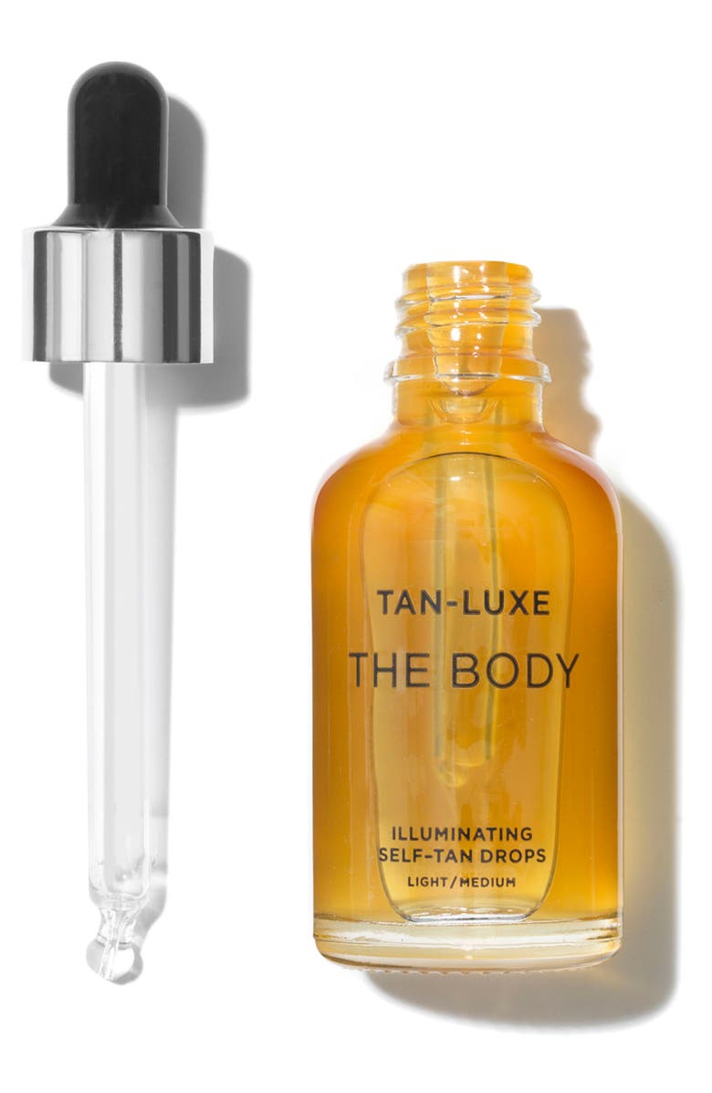 Tan-Luxe The Body Illuminating Self Tan Drops, Alternate, color, Light/ Medium