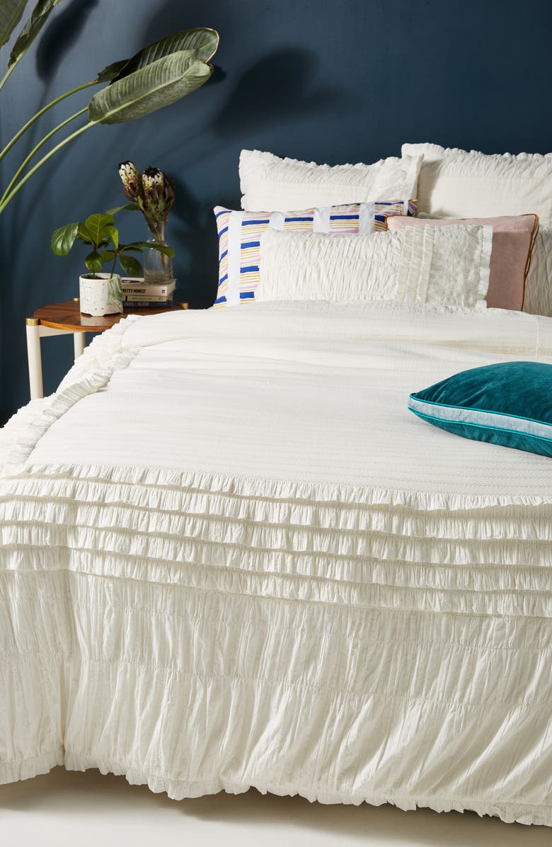 Anthropologie Home Anthropologie Sagebrush Duvet Cover, Alternate, color,