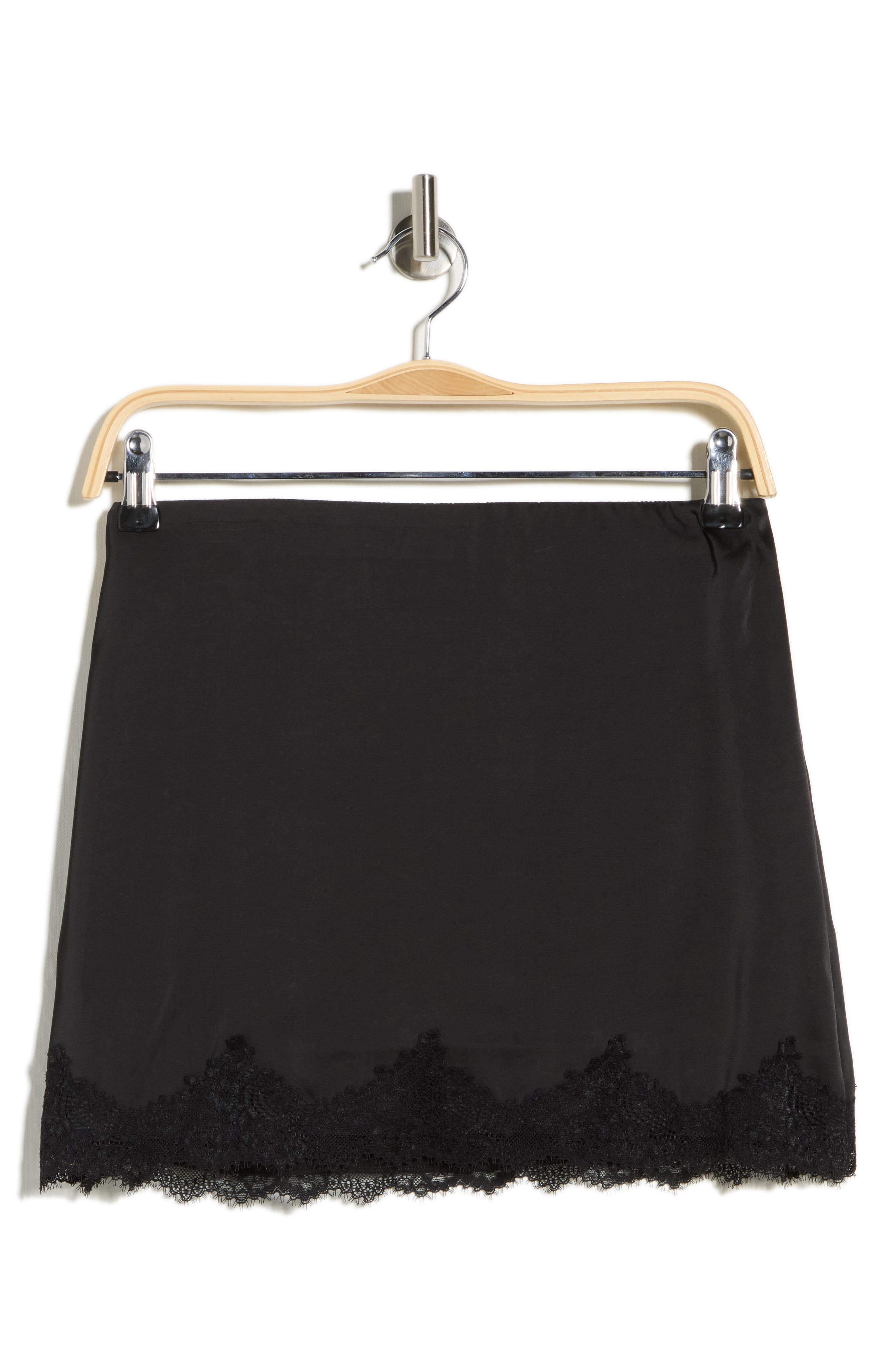 Elodie Lace Hem Miniskirt