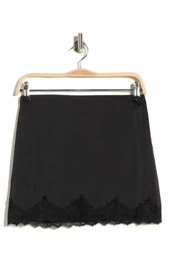 Elodie Lace Hem Miniskirt