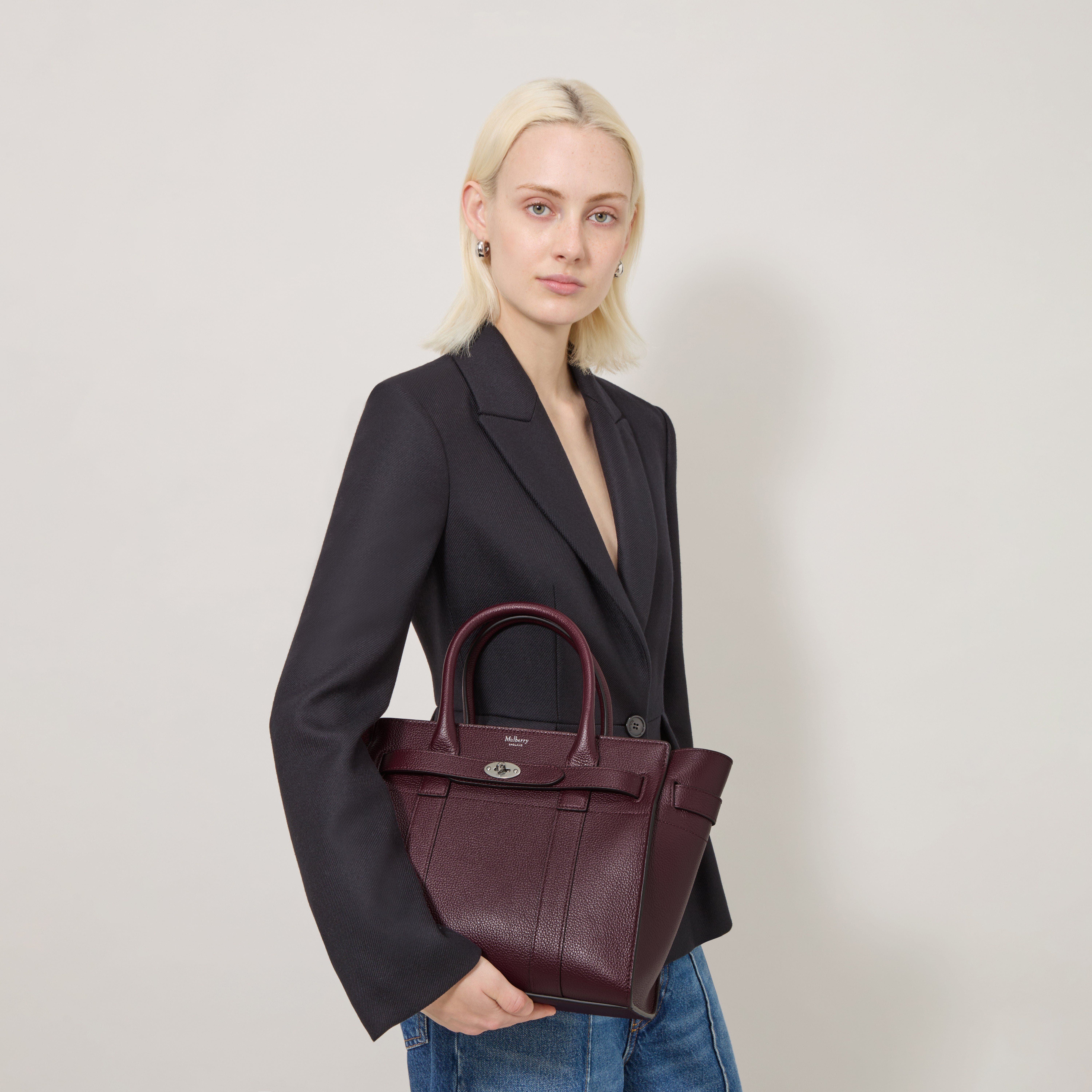 Mulberry Small Zipped Bayswater, Alternate, color, 