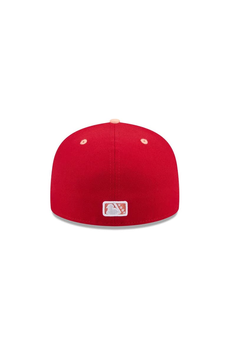 New Era Men's New Era Red Gwinnett Stripers Theme Nights 59FIFTY Fitted Hat, Alternate, color, Red