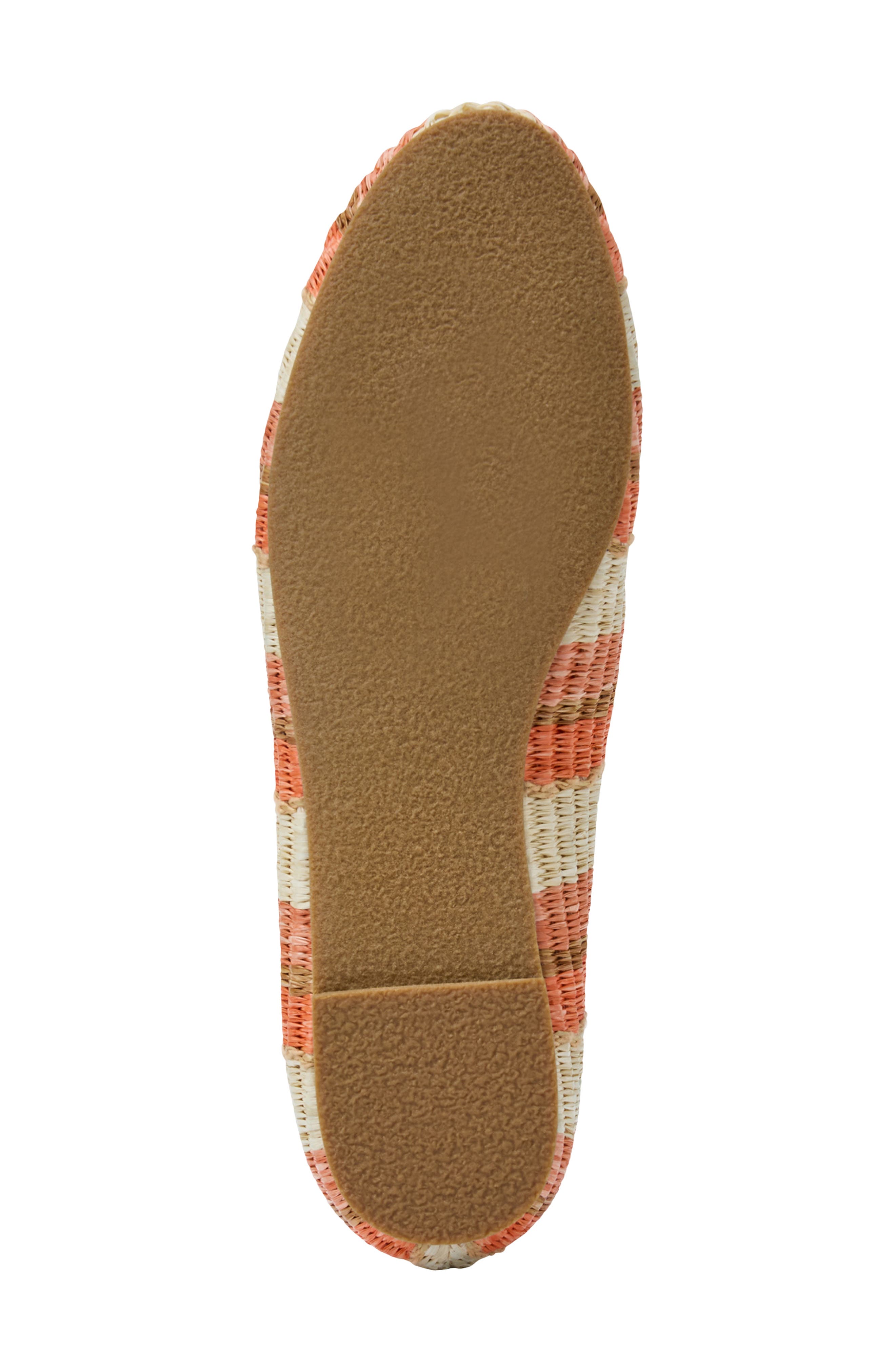 Bradley Raffia Loafer, Alternate, color, MELON STRIPE