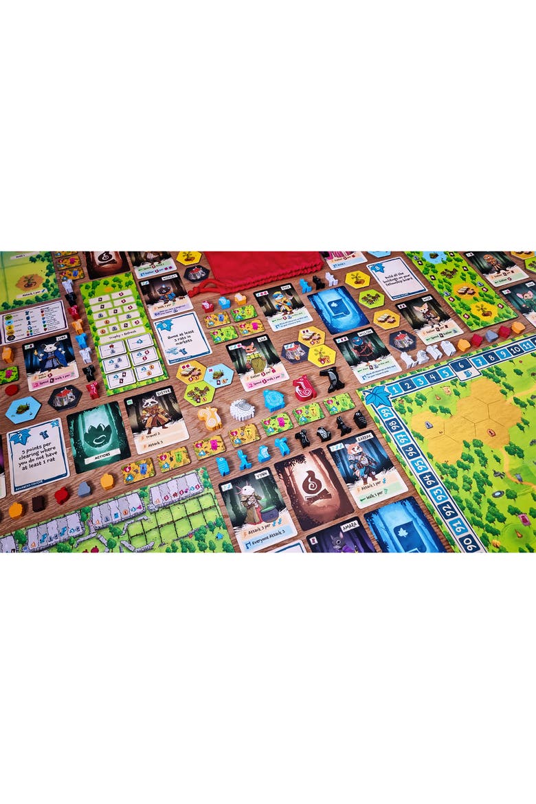 Emberleaf Card and Tile Laying Board Game, Alternate, color, Multicolored