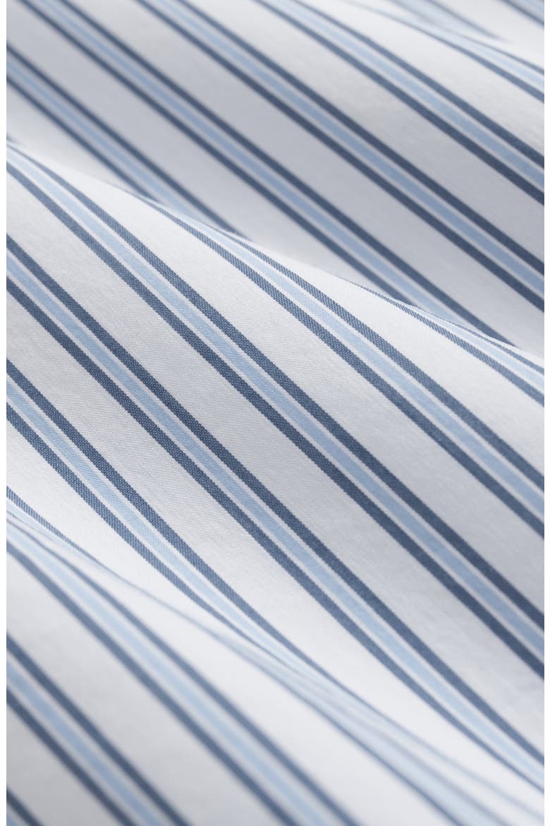 Performance Button-Up Shirt, Alternate, color, WHITESTRIPE