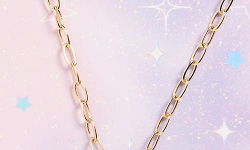 Shop Capelli New York Kids' Best Friends Galaxy Heart Necklace Set In Purple Multi