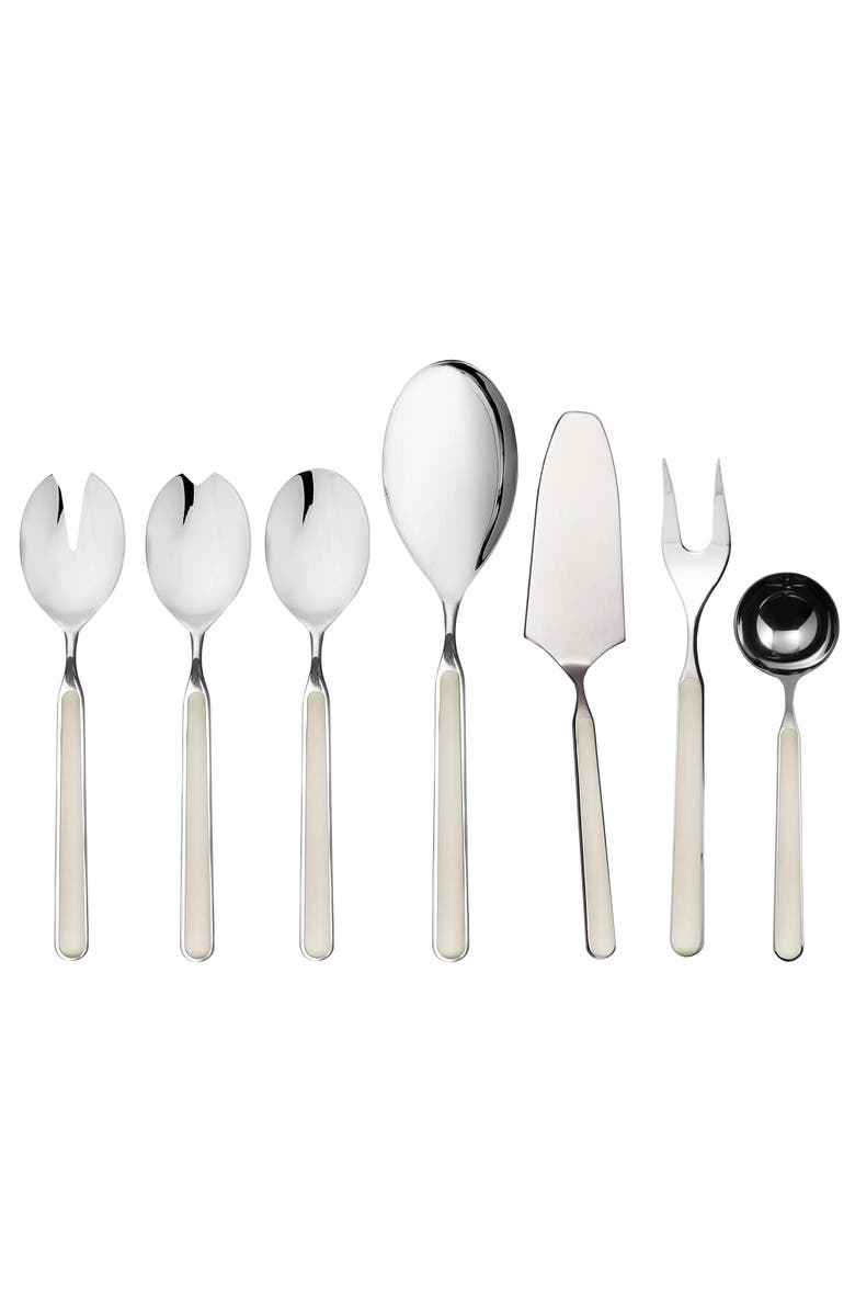 Mepra Fantasia Serving Set - 7 Pieces, Main, color, Turtle-Dove