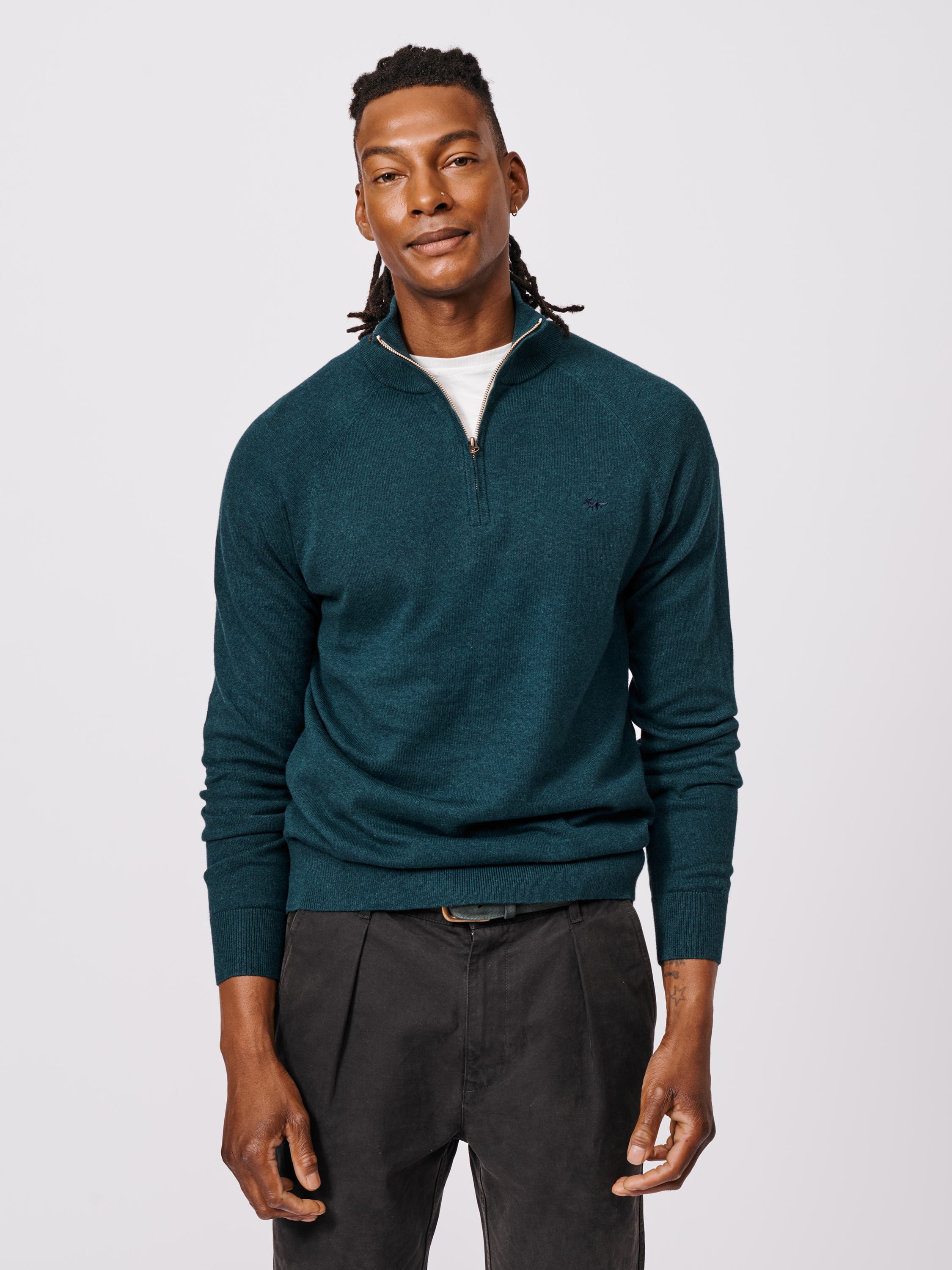 Bonby Zip Neck Sweater - image 3