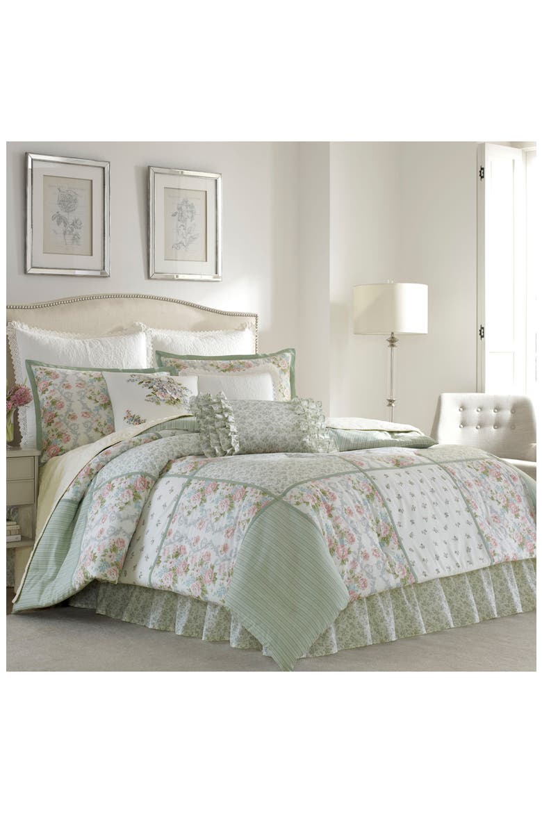 Harper Comforter & Sham Set, Main, color, SAGE