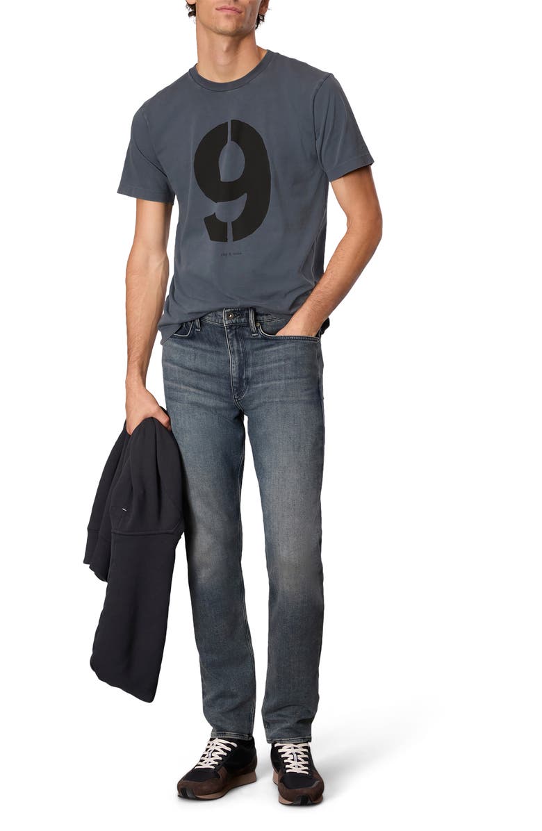 rag & bone Number Nine Graphic T-Shirt, Alternate, color, 