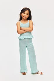 H&M Cotton-knit strappy top
