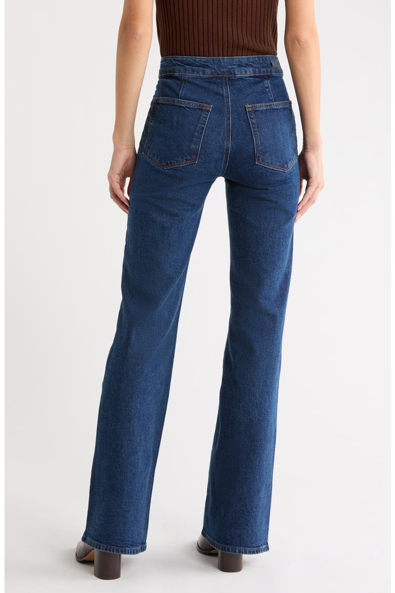 Sofia Pintuck Flare Jeans, Alternate, color, GRAZIE