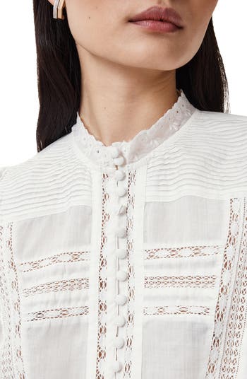 Heather Ruffle Top