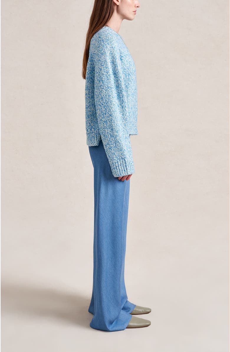 La Ligne Ezra Sweater, Alternate, color, Marled Sky