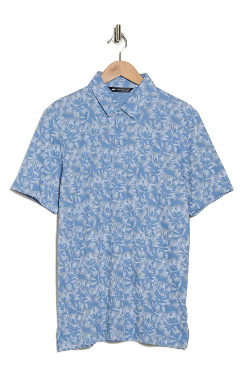 TravisMathew Five Oh No Logo Golf Polo, Alternate, color,