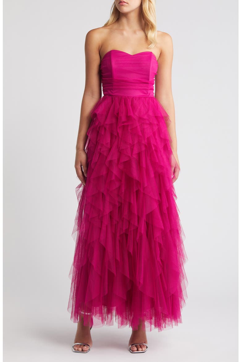 Chelsea28 Strapless Tulle Dress (Women)