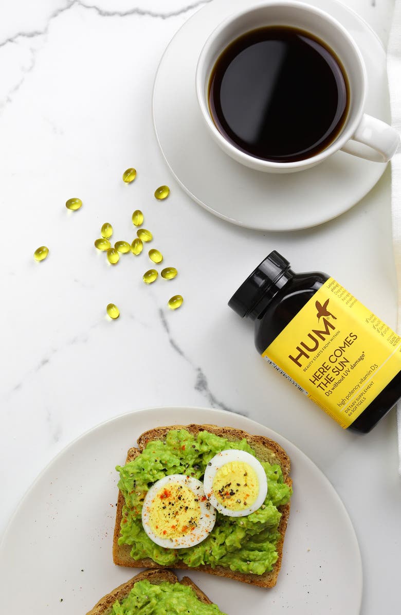 Hum Nutrition Here Comes the Sun Vitamin D Supplement, Alternate, color, 