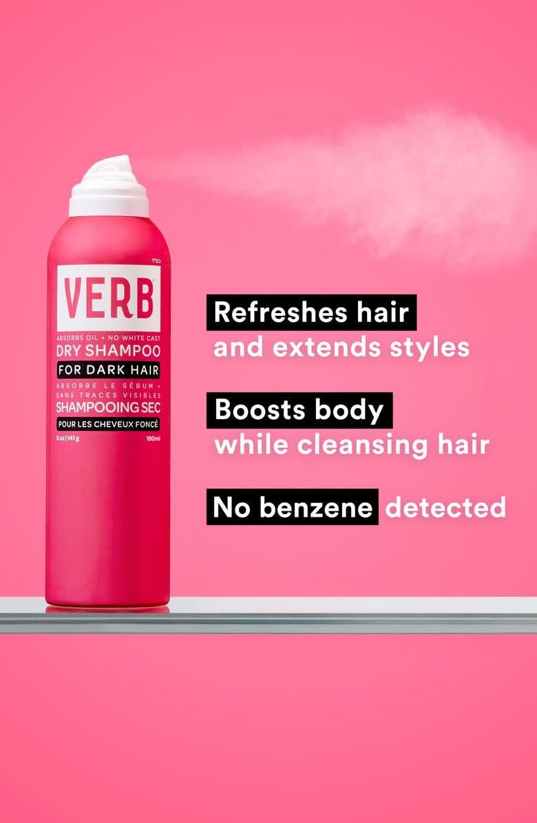 Verb Dry Shampoo Dark, Alternate, color,