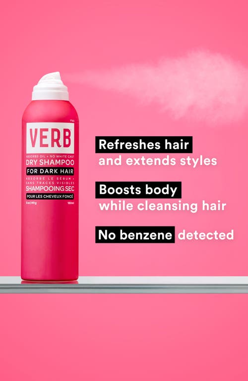 Verb Dry Shampoo Dark In Transparent