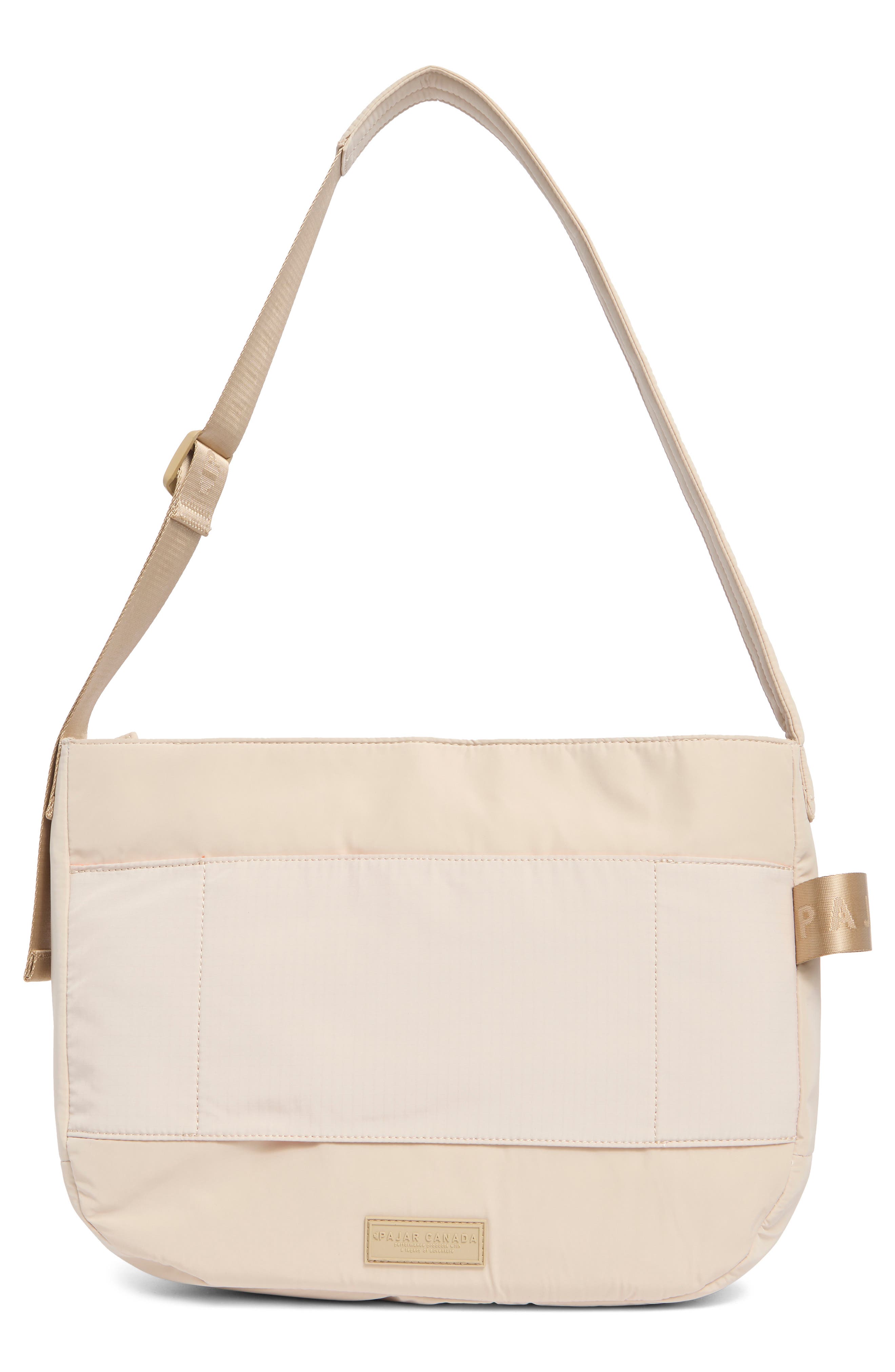 Pajar Harrow Shoulder Bag, Alternate, color, Pale Beige